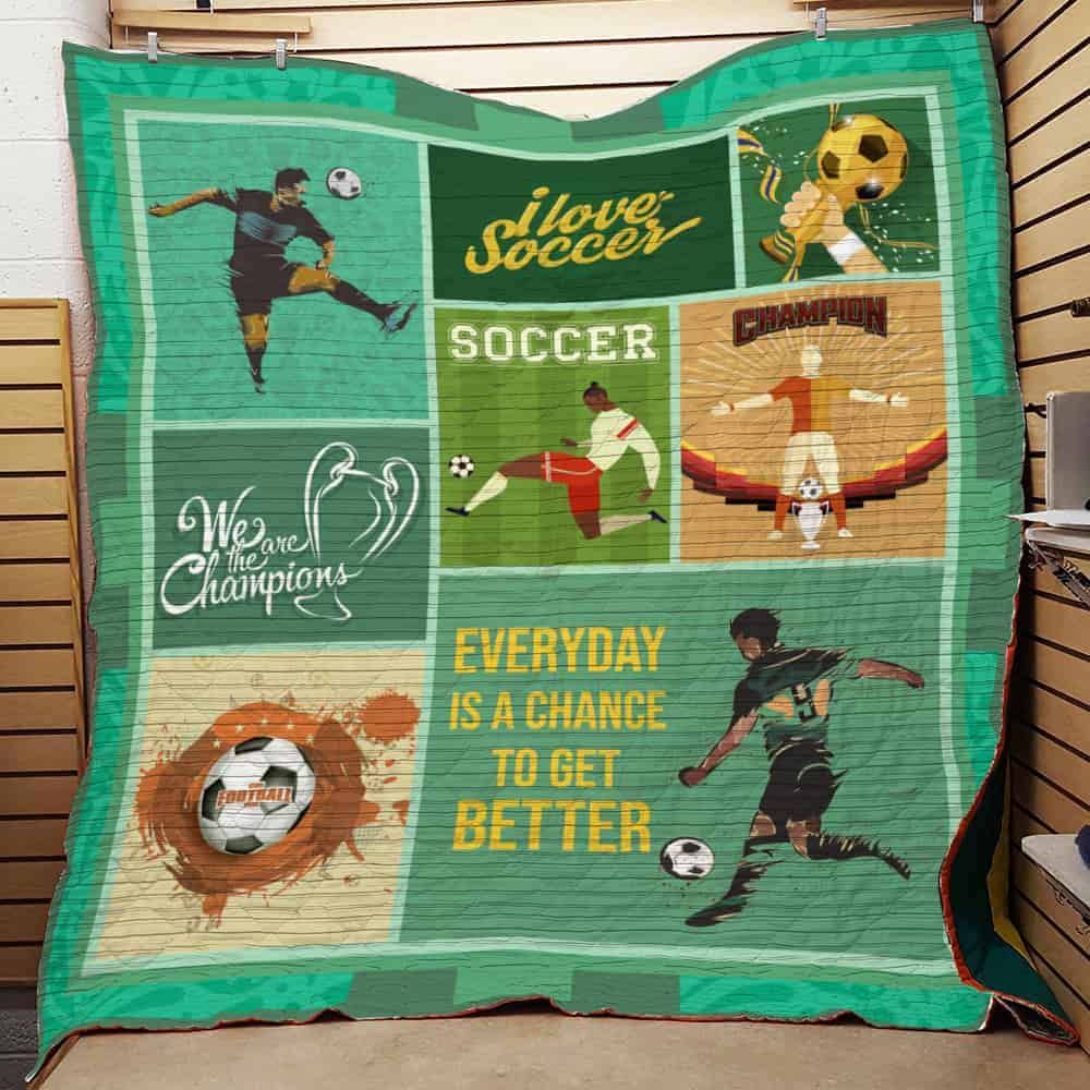 Soccer Quilt Blanket DHC0502918TD