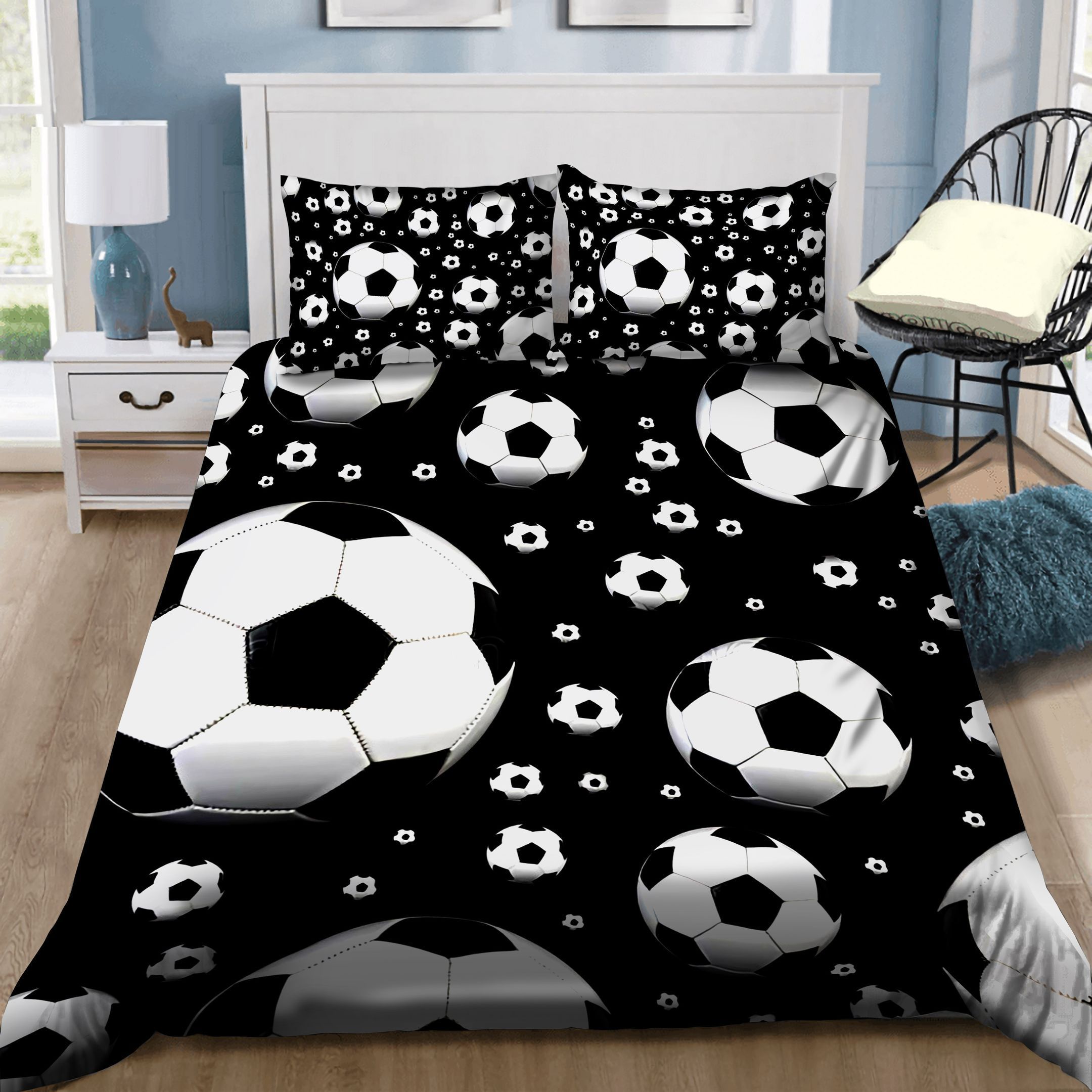 Soccer Sport Bedding Set
