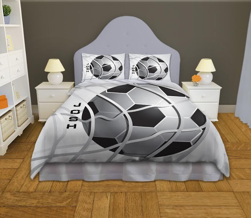 Soccer Themed Quality Bedding Set