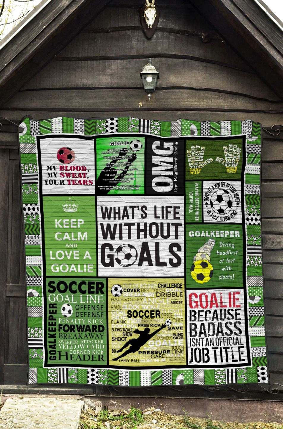 Soccer YE120714A Quilt Blanket
