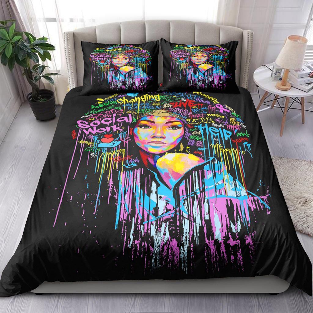 Social Worker Inspire Bedding Set