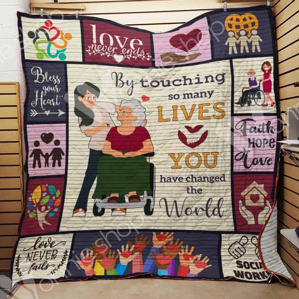 Social Worker Quilt Blanket DHC06021318TD