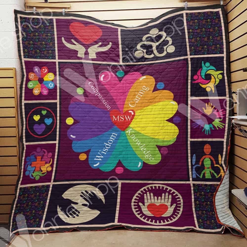 Social Worker Quilt Blanket DHC06021347TD