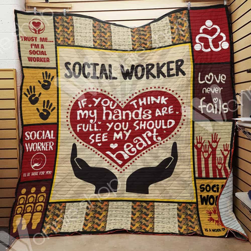 Social Worker Quilt Blanket DHC06021353TD