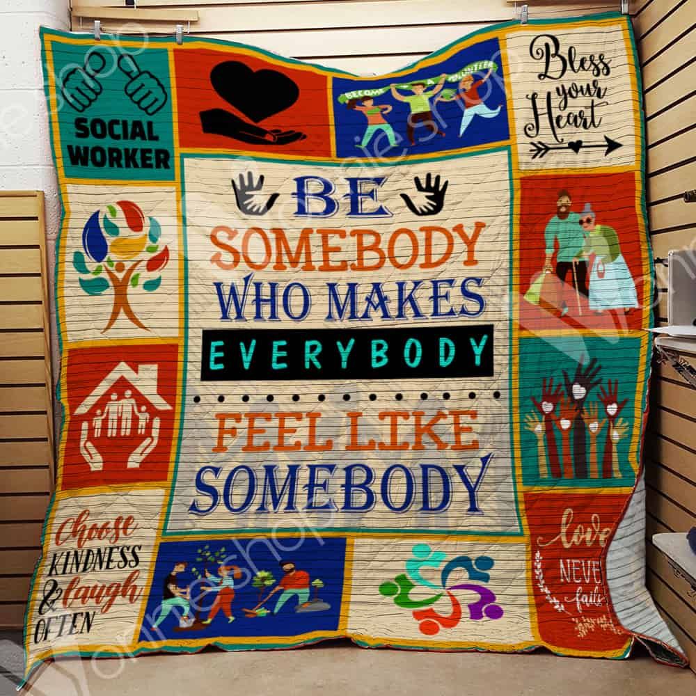 Social Worker Quilt Blanket DHC06021354TD