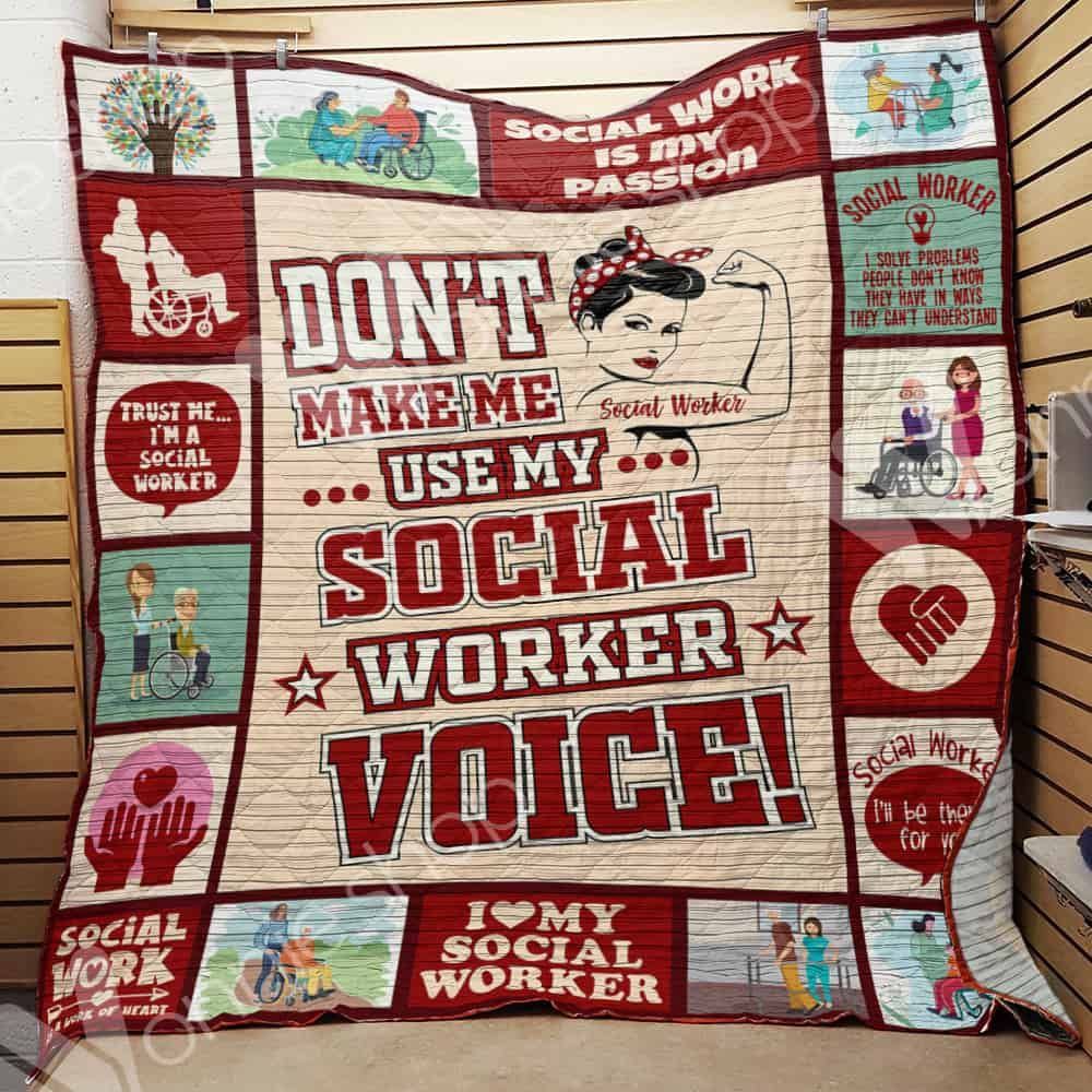 Social Worker Quilt Blanket DHC06021355TD