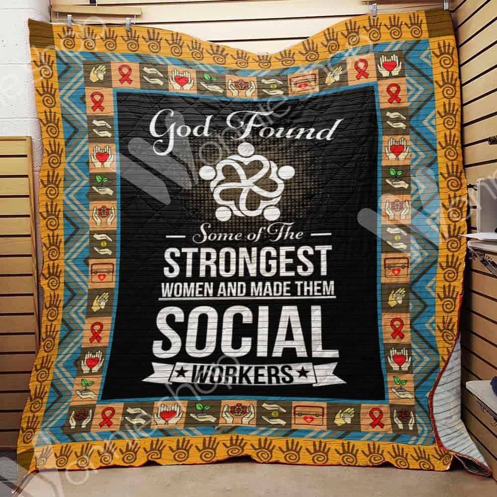 Social Worker Quilt Blanket DHC06021363TD