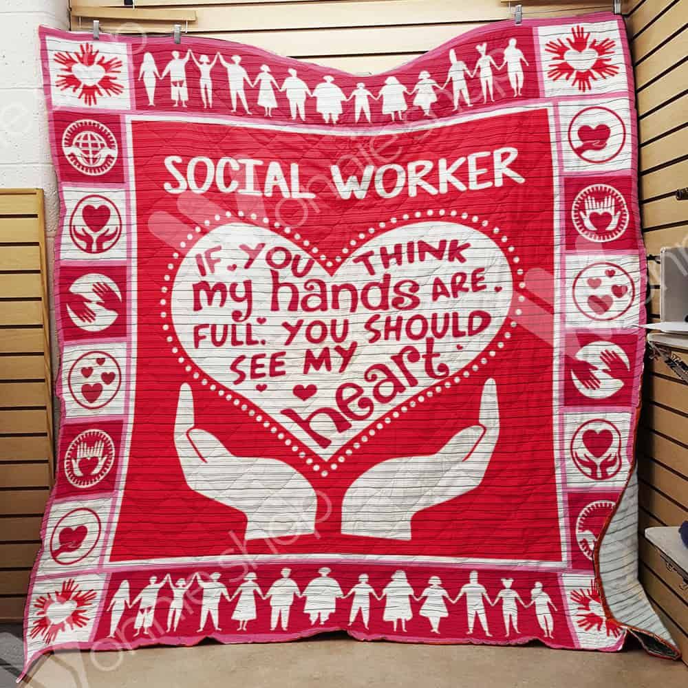 Social Worker Quilt Blanket DHC06021373TD