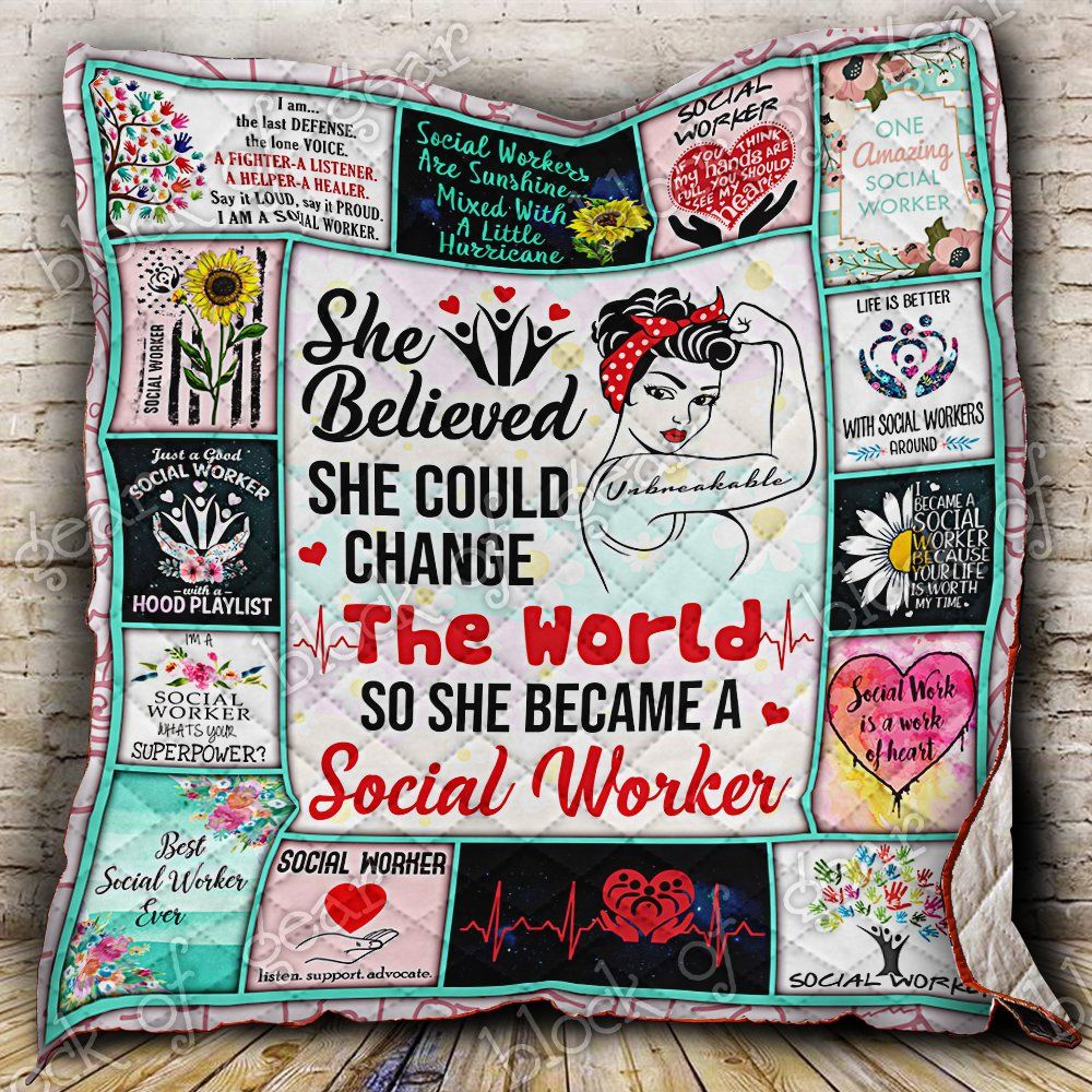Social Worker Quilt Pn640 Dhc11123547Dd