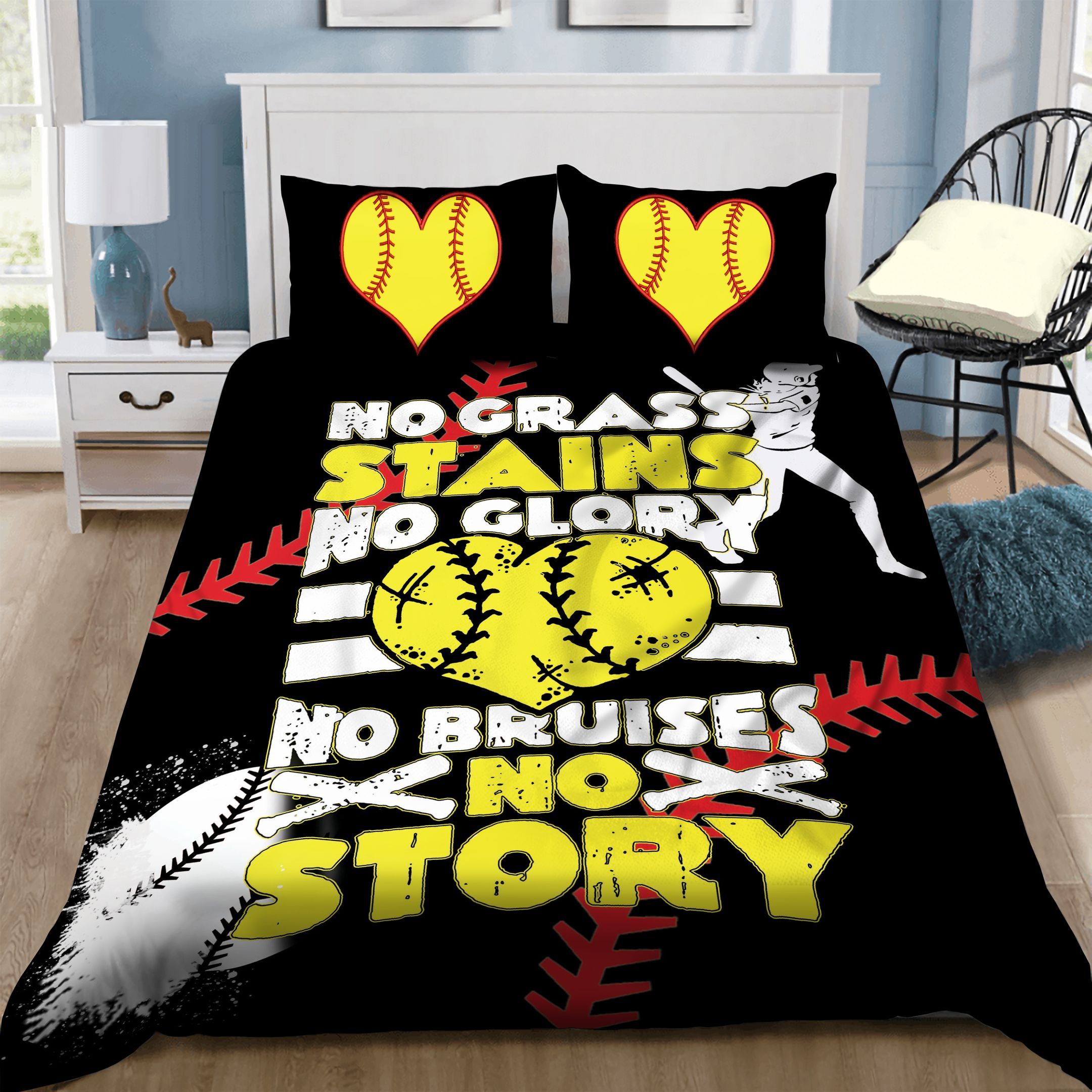 Softball Bedding Set