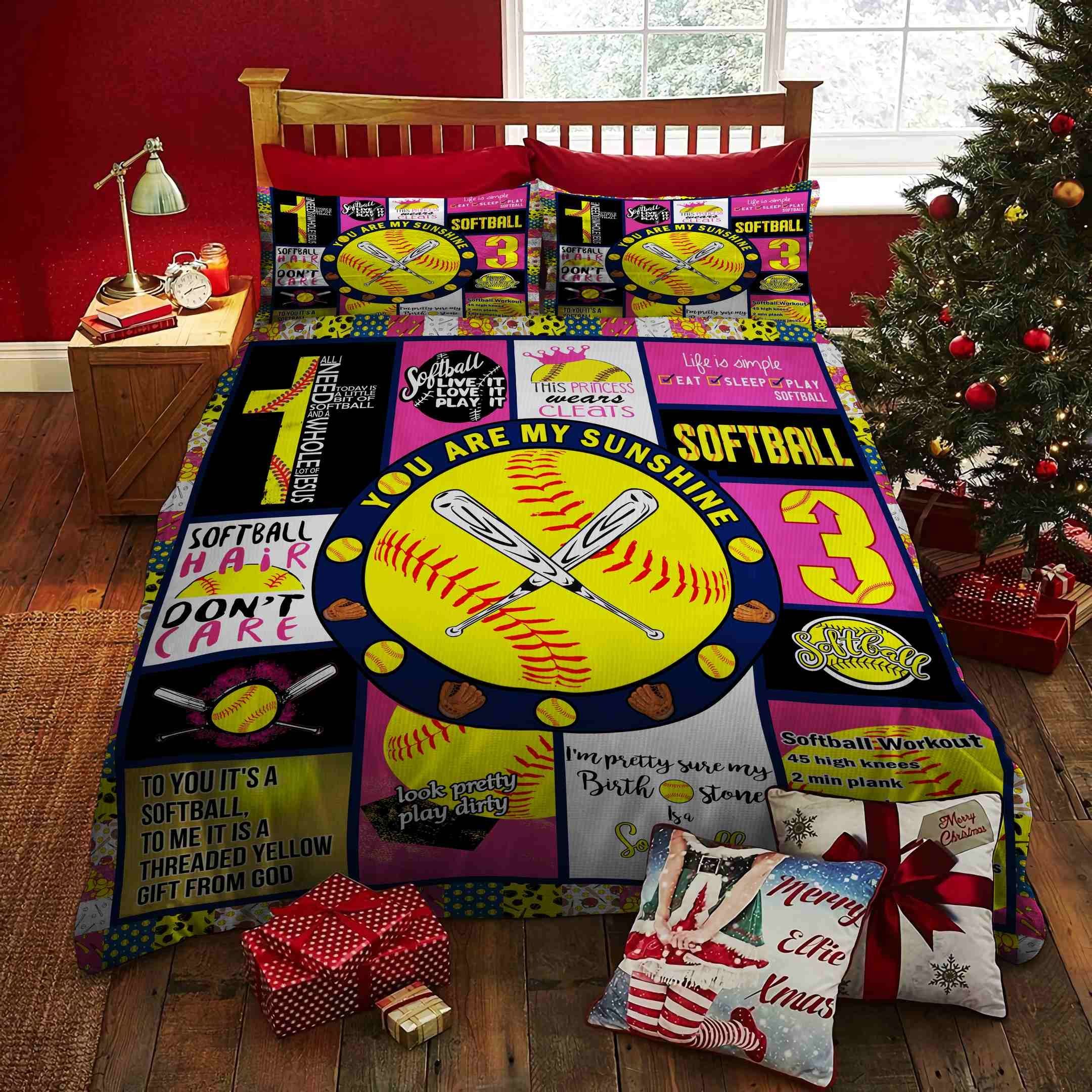 Softball Bedding Set