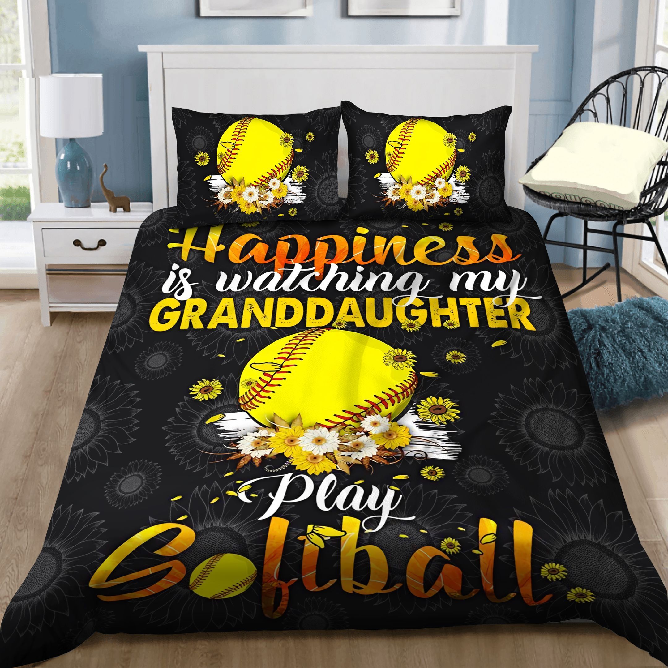 Softball Bedding Set