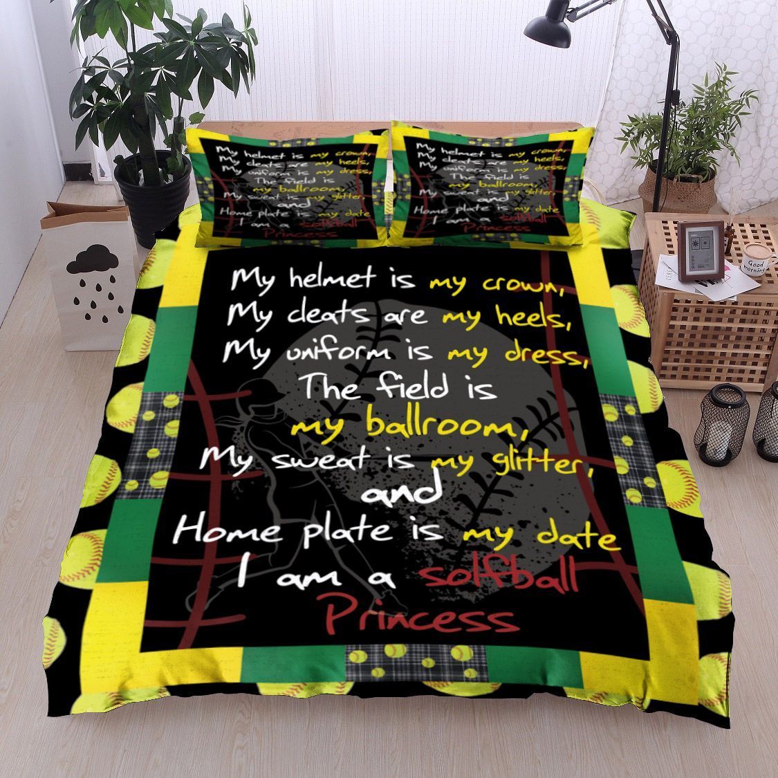 Softball Bedding Set