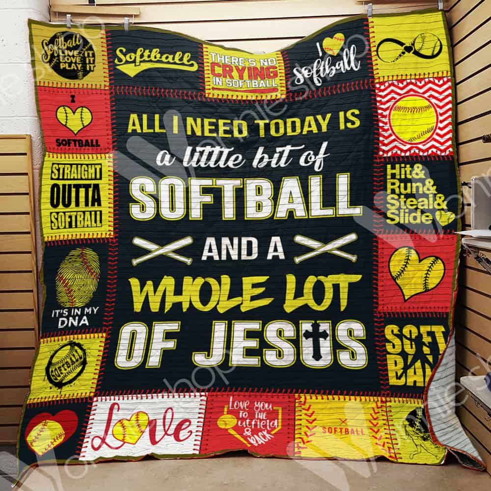 Softball Blanket LNT0712009 Quilt Blanket