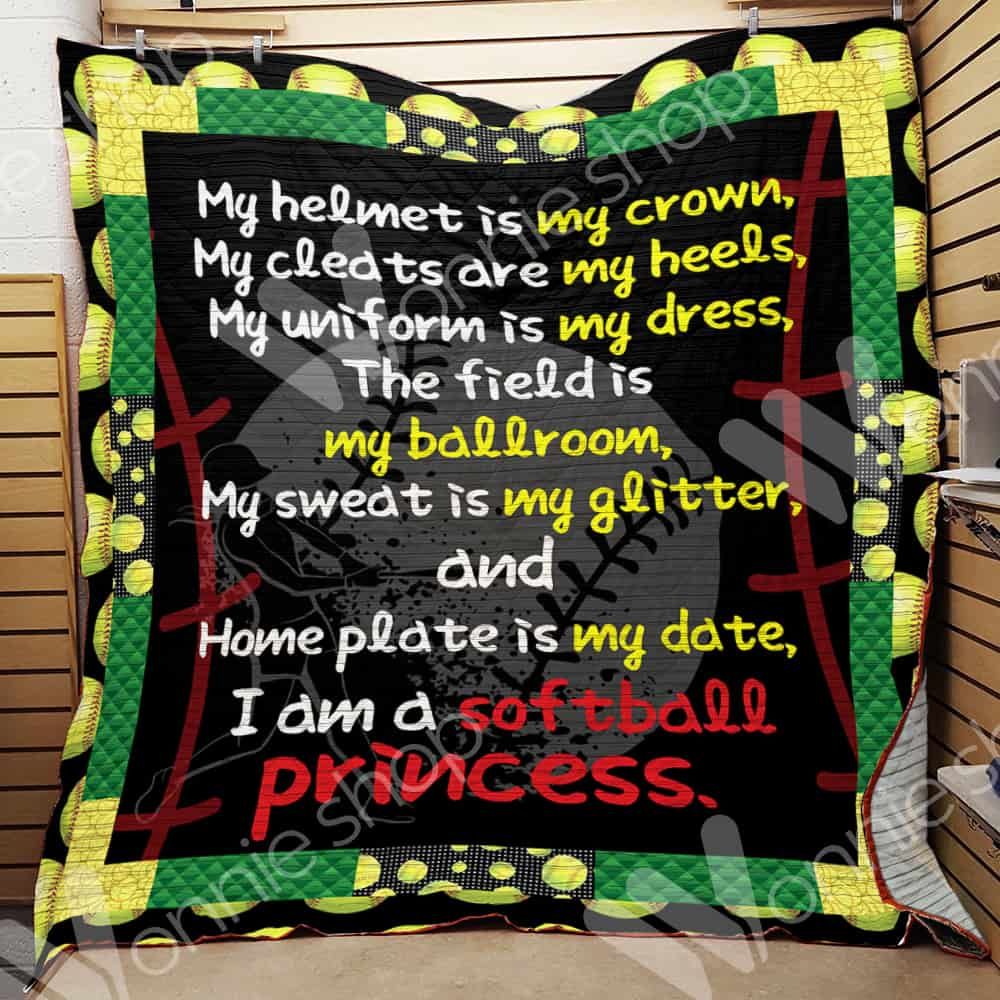 Softball CL15100372MDQ Quilt Blanket