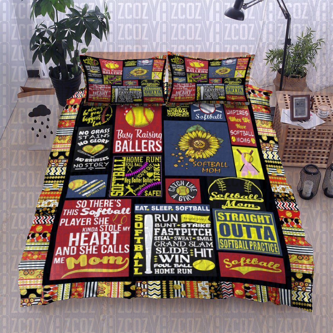 Softball Bedding Set