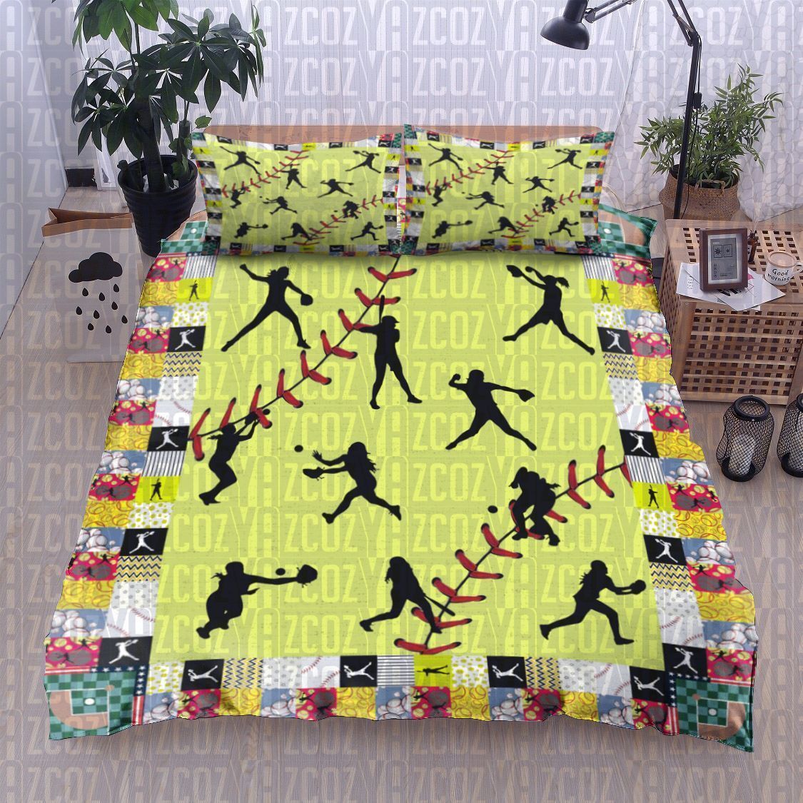 Softball Bedding Set