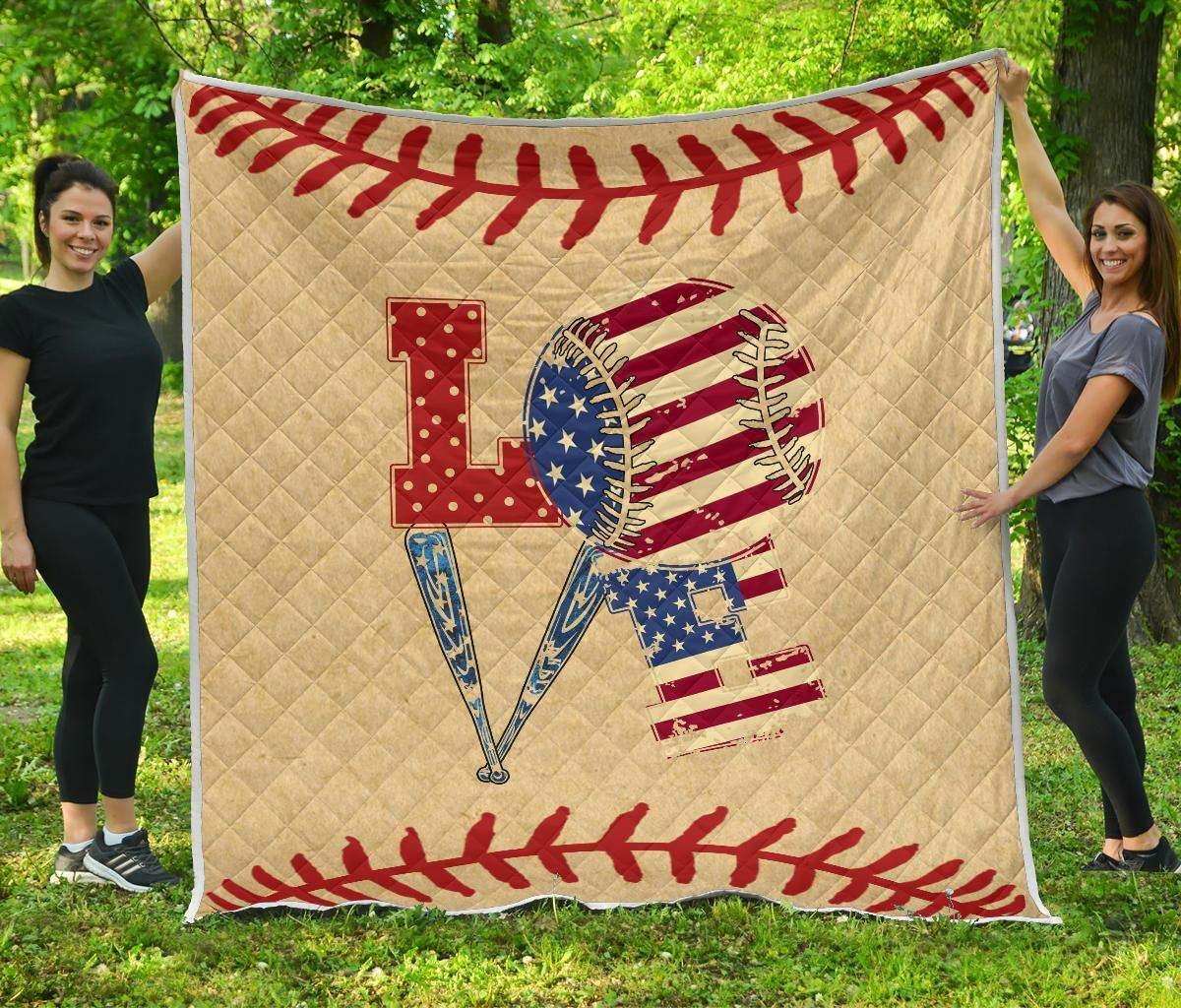 Softball CLA1410004Q Quilt Blanket