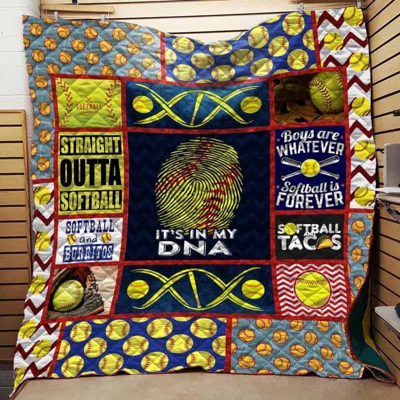 Softball CLA1610756Q Quilt Blanket
