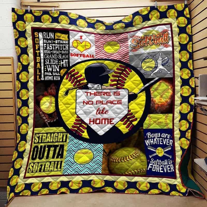 Softball CLA1610758Q Quilt Blanket