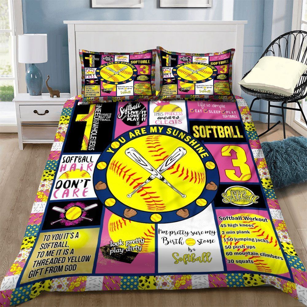 Softball Bedding Set