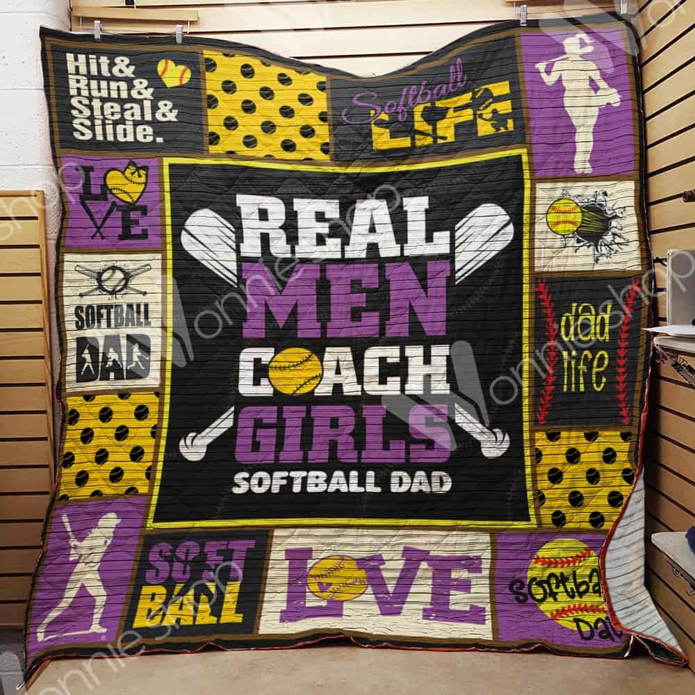 Softball Dad Quilt Blanket DHC1102235TD