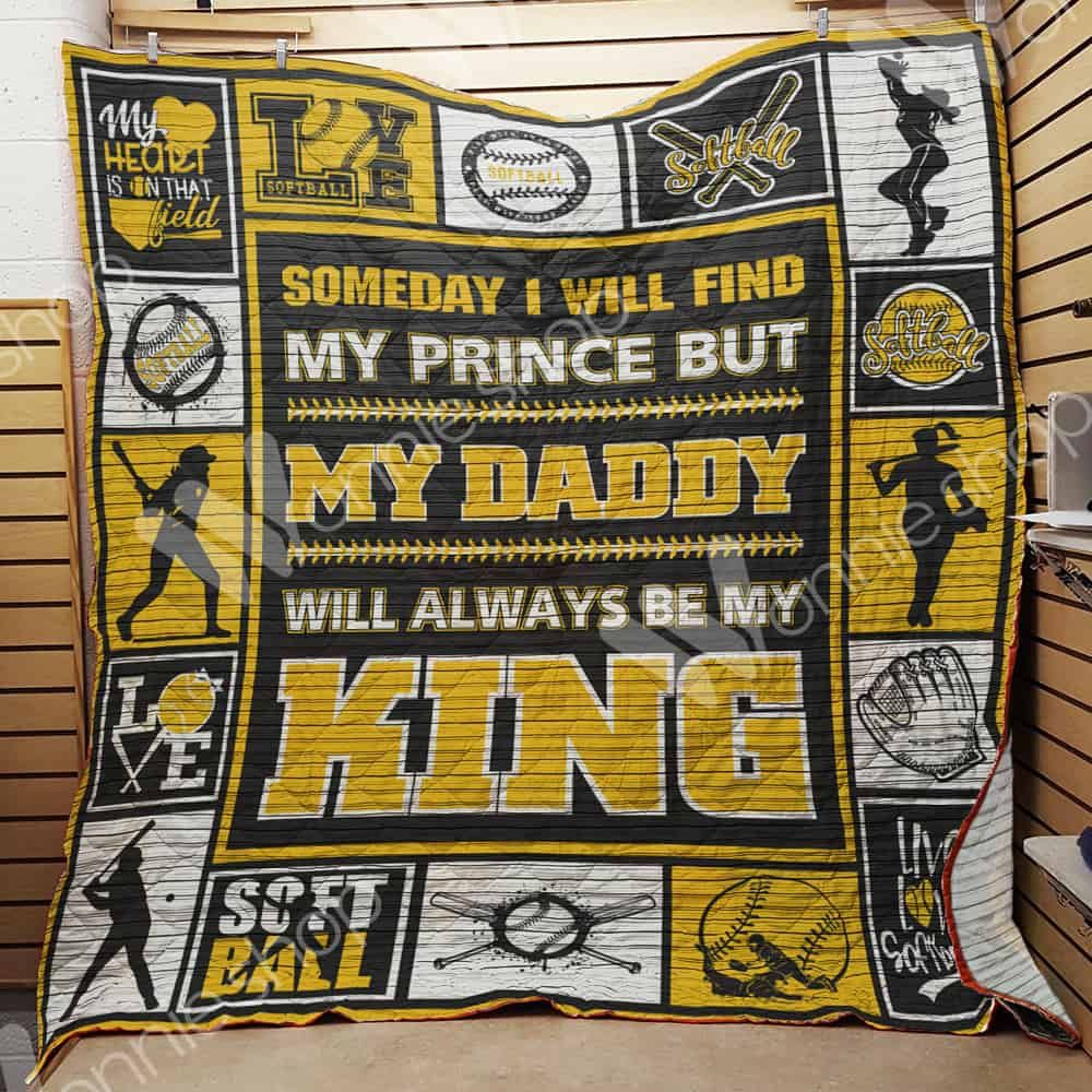 Softball Dad Quilt Blanket DHC1102422TD