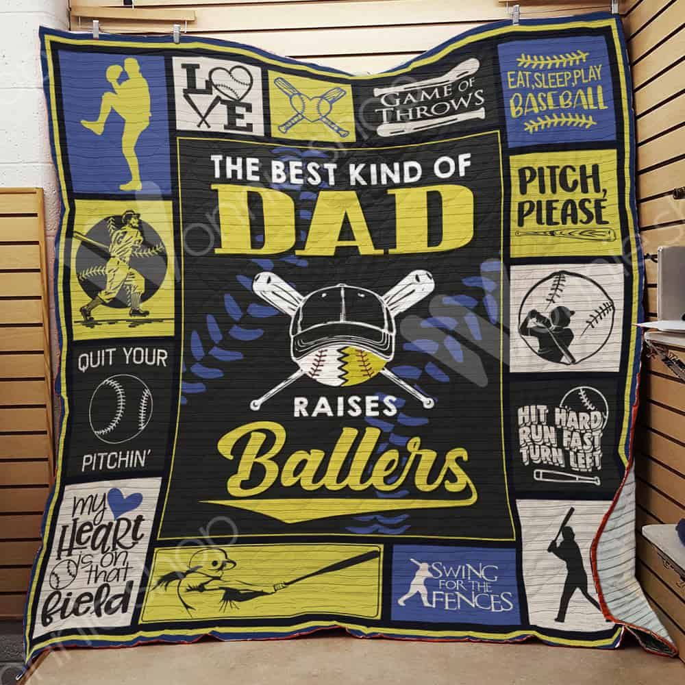 Softball Dad Quilt Blanket DHC1102428TD