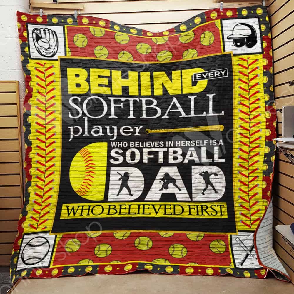 Softball Dad Quilt Blanket DHC1102472TD