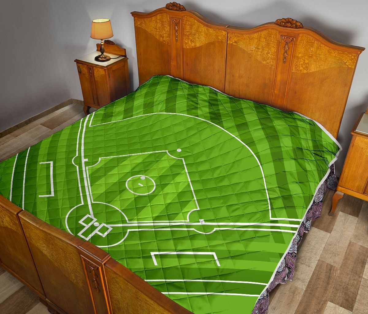 Softball Diamond Quilt Blanket Dhc1312725Dd