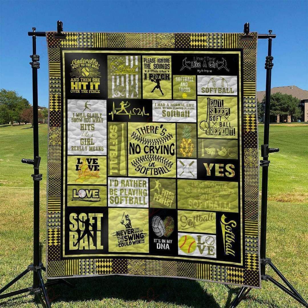 Softball DT2909387CL Quilt Blanket