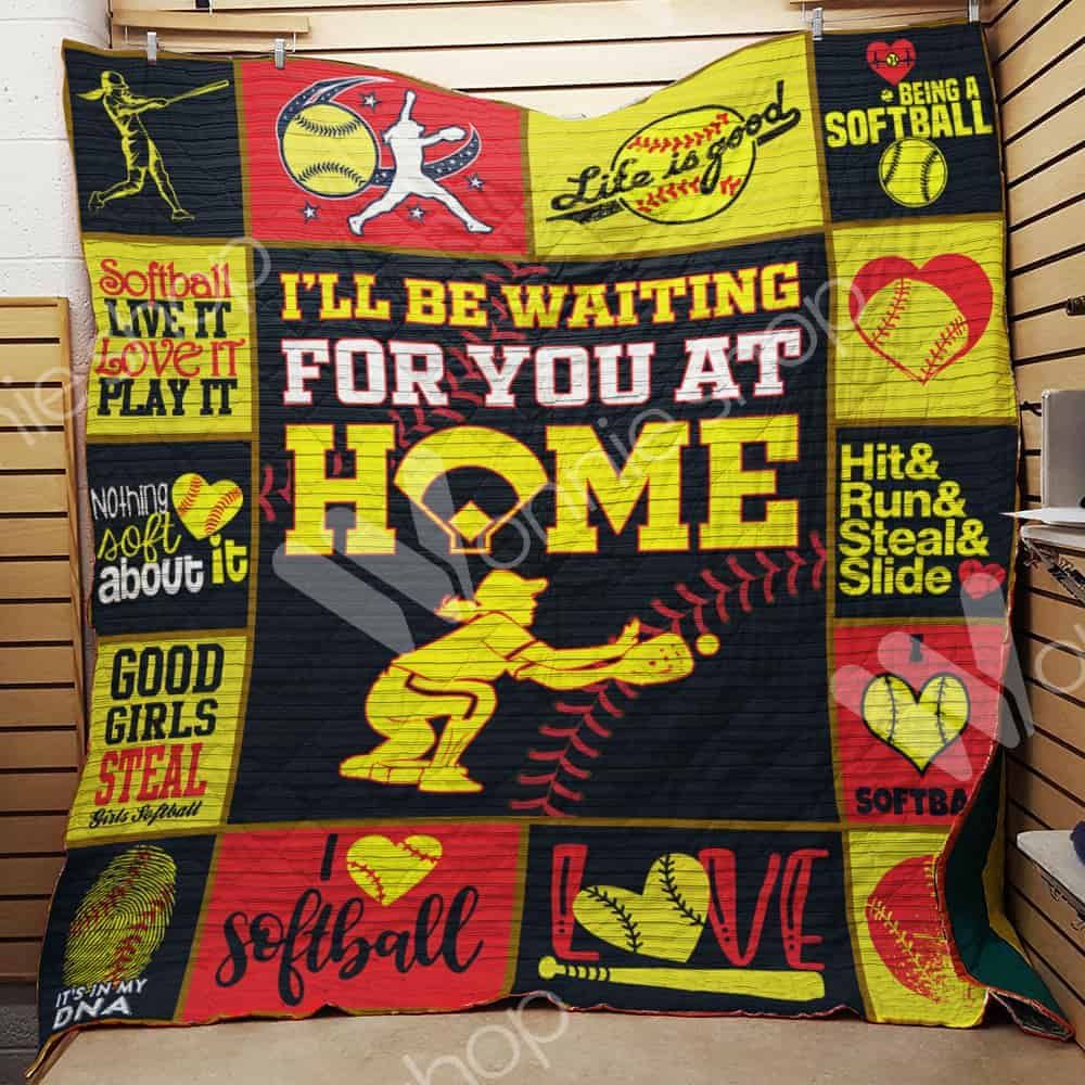 Softball Girl Quilt Blanket DHC1102793TD