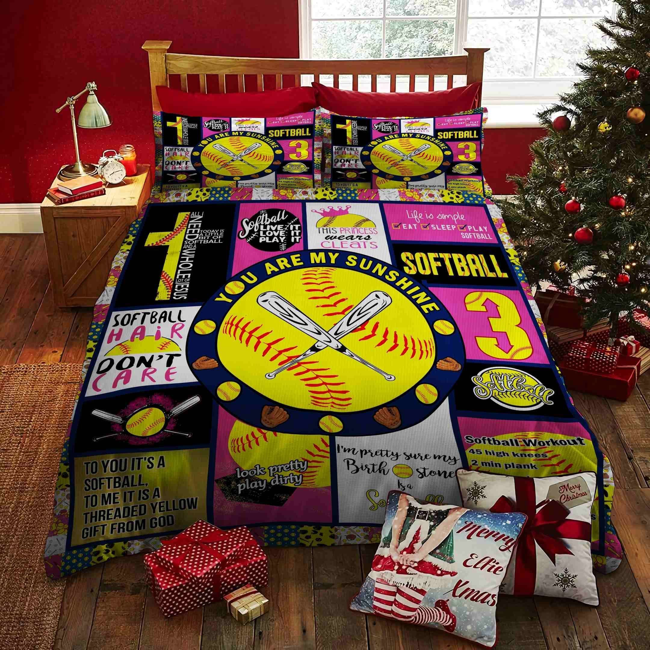Softball Bedding Set