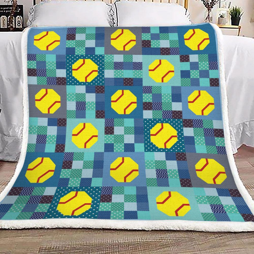 Softball Sherpa Fleece