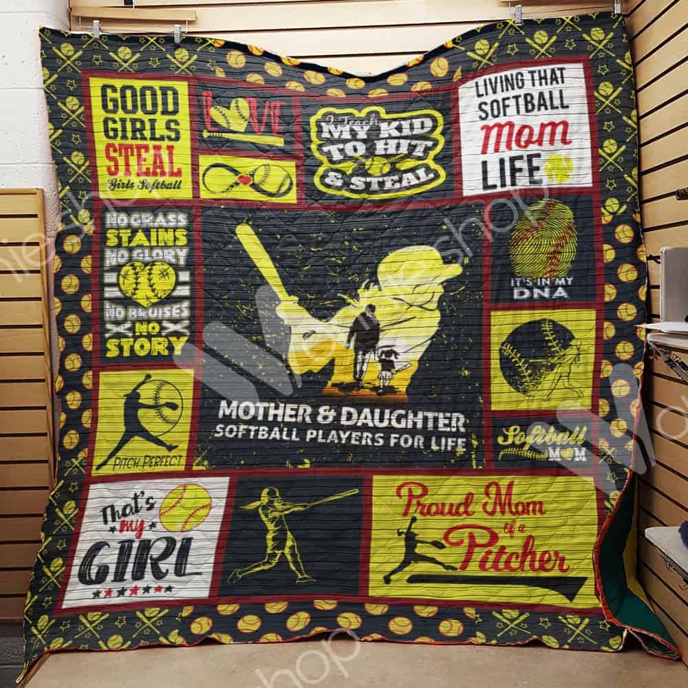Softball Mom Quilt Blanket DHC0502578TD