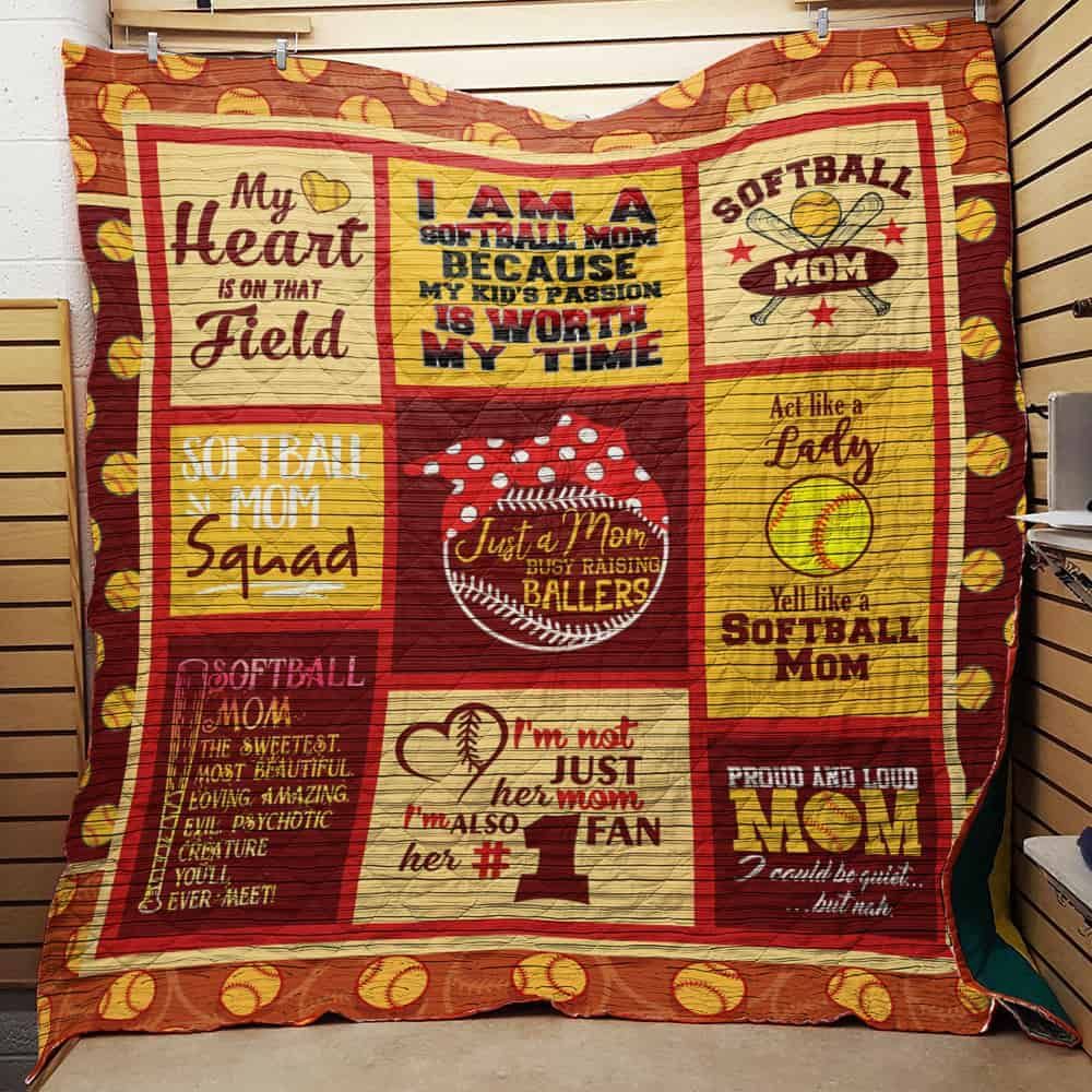 Softball Mom Quilt Blanket DHC0502833TD