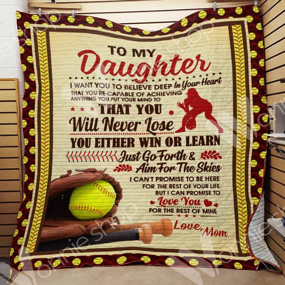 Softball Mom Quilt Blanket DHC0602824TD