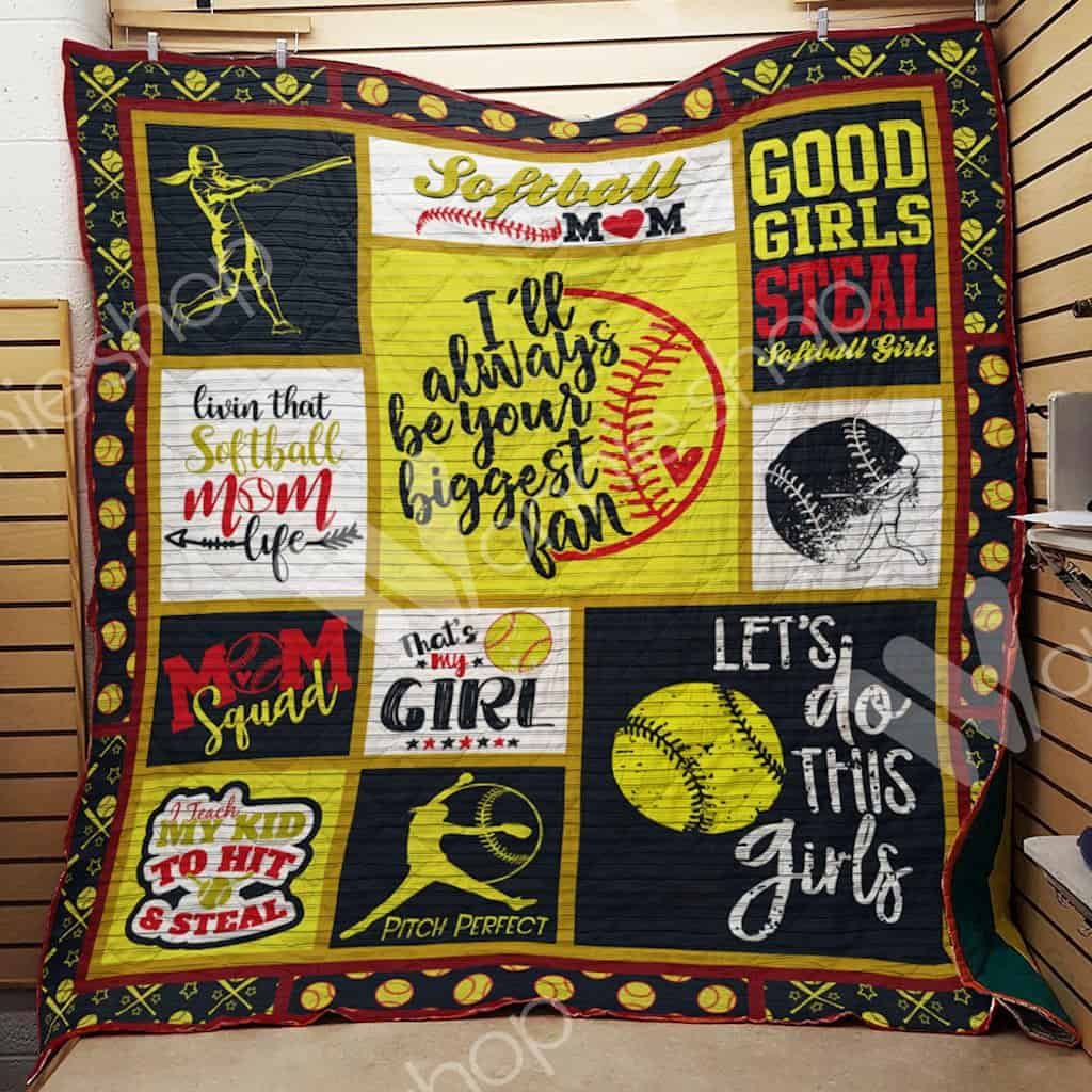 Softball Mom Quilt Blanket DHC1102701TD