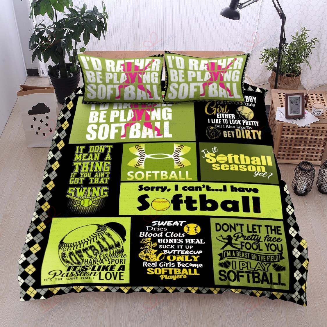 Softball Bedding Set