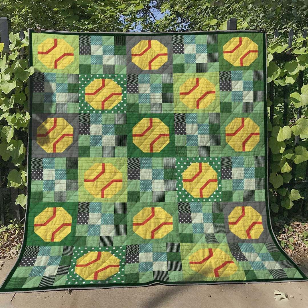 Softball NT110633 Quilt Blanket
