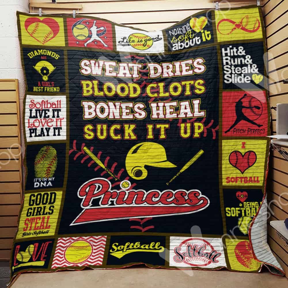 Softball Quilt Blanket DHC0102671TD