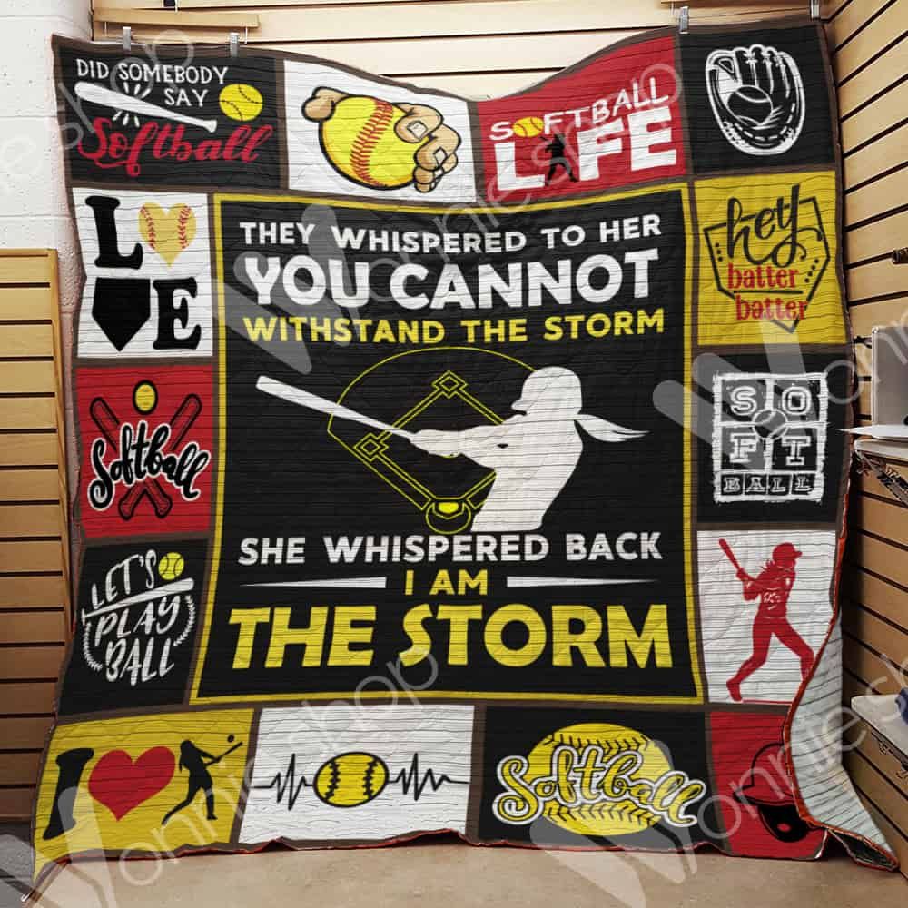 Softball Quilt Blanket DHC0102694TD