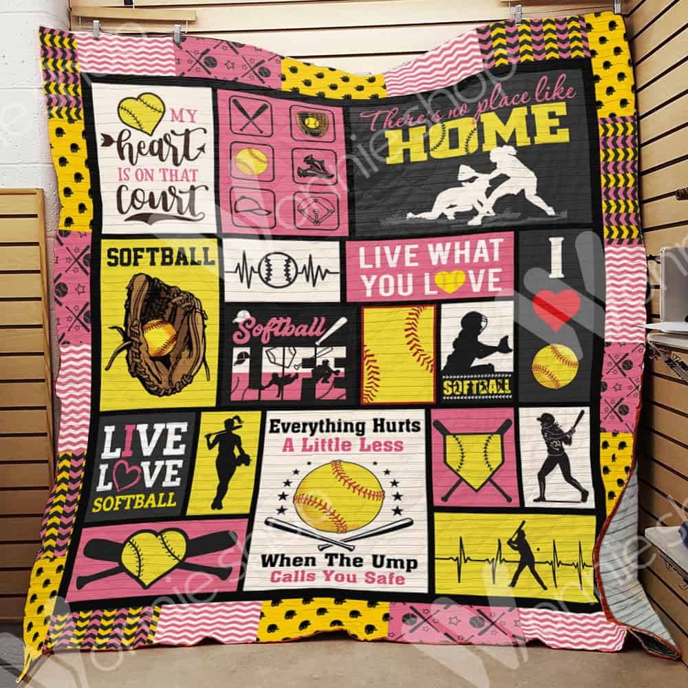 Softball Quilt Blanket DHC0102757TD