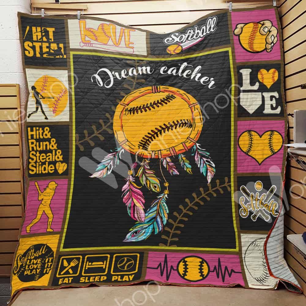 Softball Quilt Blanket DHC03021009TD