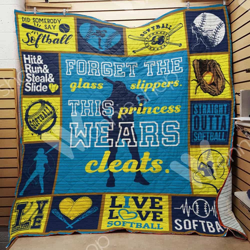 Softball Quilt Blanket DHC03021049TD