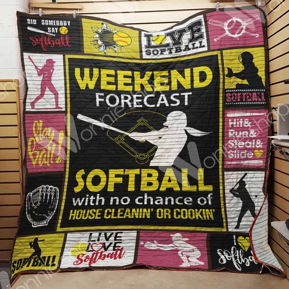 Softball Quilt Blanket DHC03021092TD