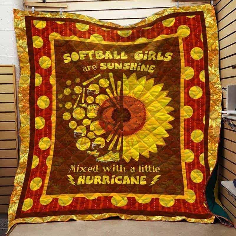 Softball Quilt Blanket DHC05021007TD