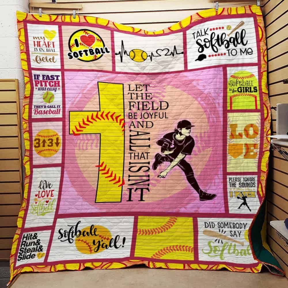 Softball Quilt Blanket DHC05021014TD