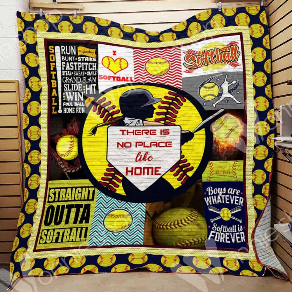 Softball Quilt Blanket DHC05021293TD