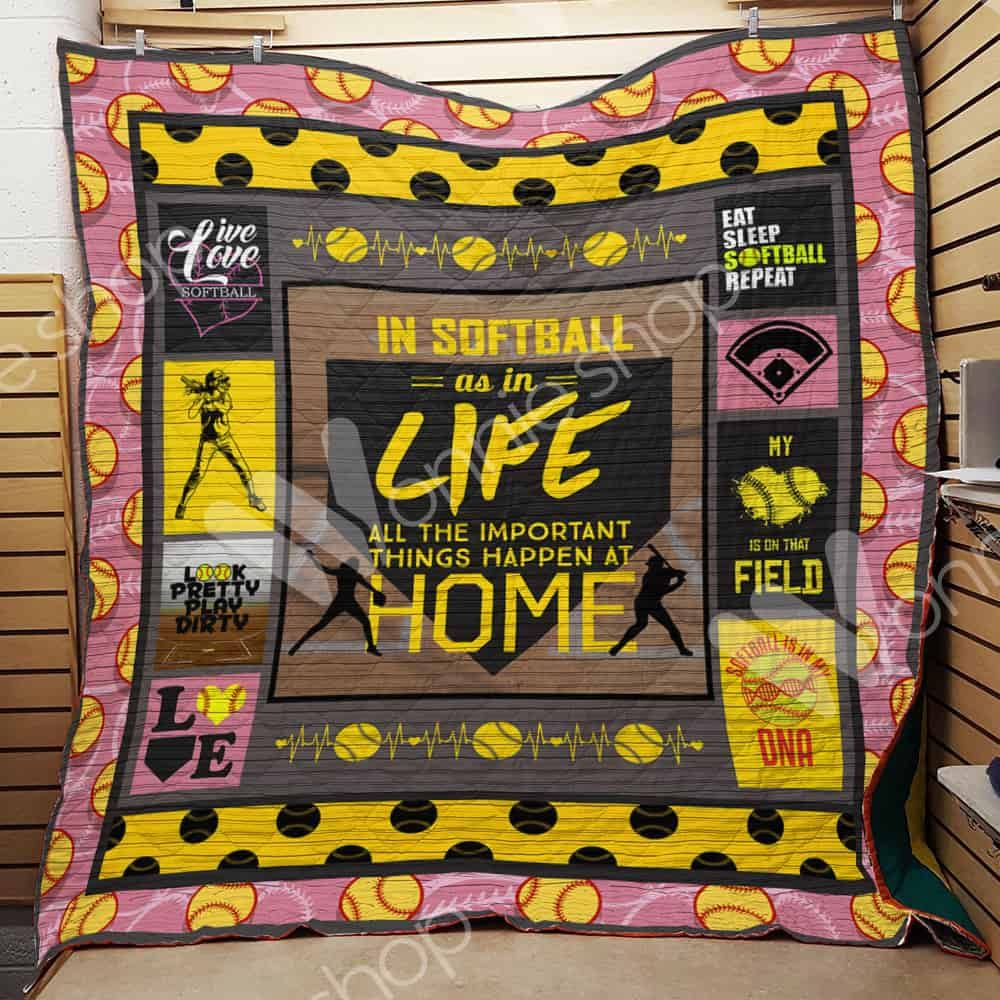 Softball Quilt Blanket DHC0502547TD